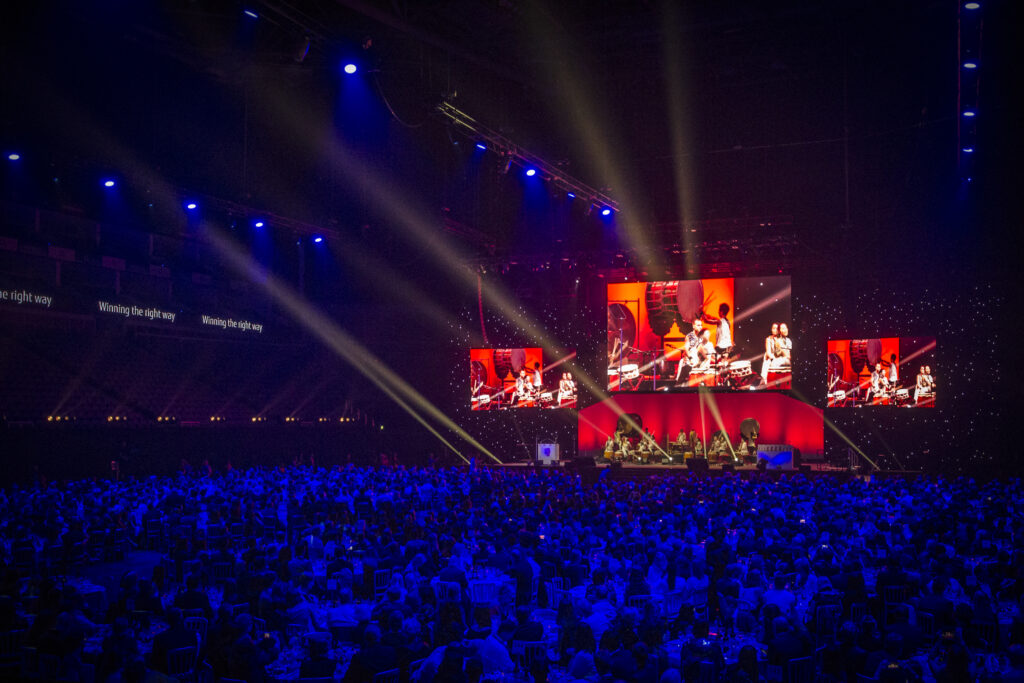 Neil Scrivener was brought in to manage lighting, rigging and power for Business In the Community's Awards (BITC) at the O2 Arena, London.