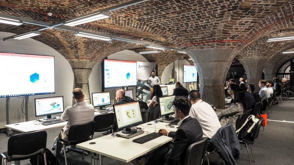 Neil Scrivener led the successful events team over over 50 on Autodesk's event at Tobacco Dock, London.
