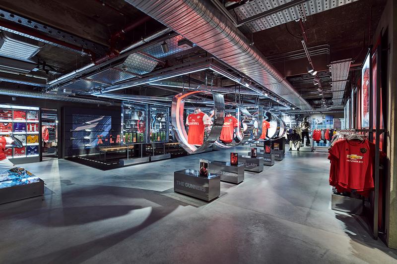 Neil Scrivener led the brand experience installation part of the Flagship Adidas Store, in London's Oxford Street.